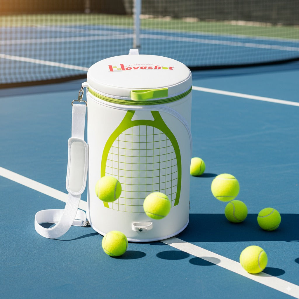Novashot T1 テニス自動球出し機 Novashot | Smart AI Tennis Ball Machine – Train Smarter, Play